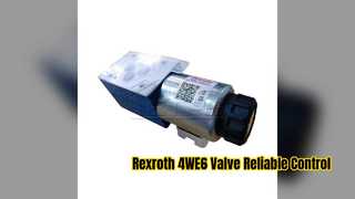 شیر برقی Rexroth 4WE6: کنترل قابل اعتماد