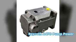 قدرت پمپ هیدرولیک Rexroth A4FO