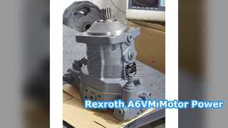 قدرت و عملکرد موتور هیدرولیک Rexroth A6VM